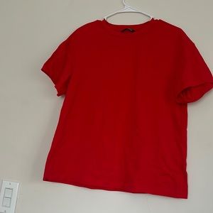Red SHEIN T-shirt